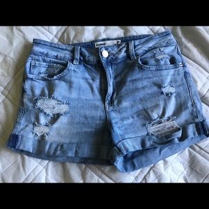 Garage brand jean shorts